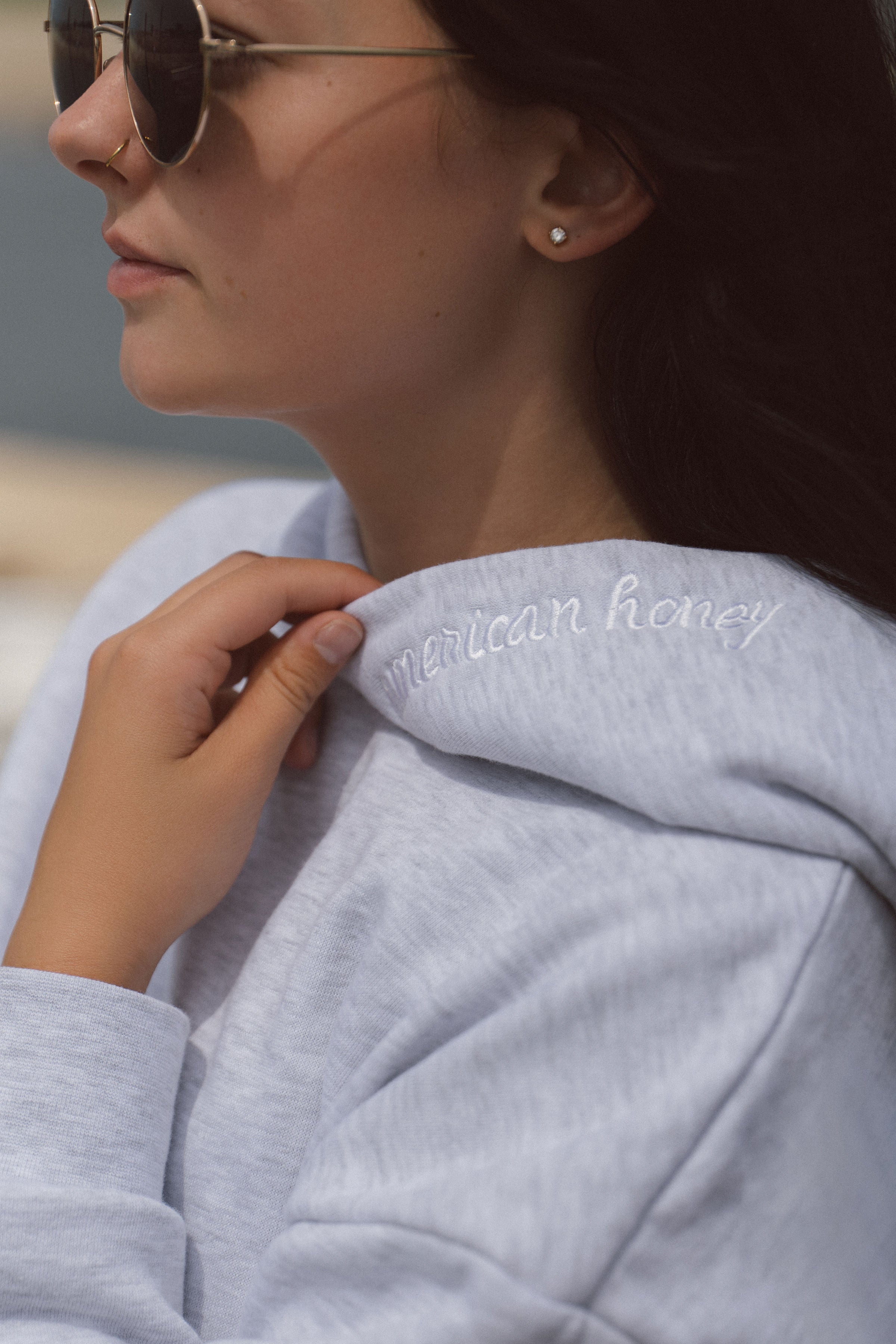 Embroidered American Honey Hoodie